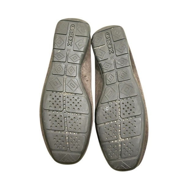 Geox respira anima dark Brown Moccasin suede Leather slip on loafer eu 38/7.5 - Picture 7 of 9